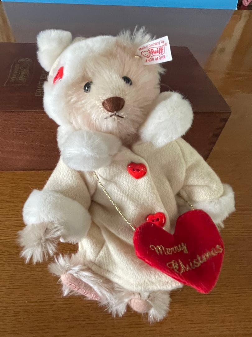 みかん　 シュタイフ　クリスマス +ハッピーバースデー　ぬいぐるみ2点