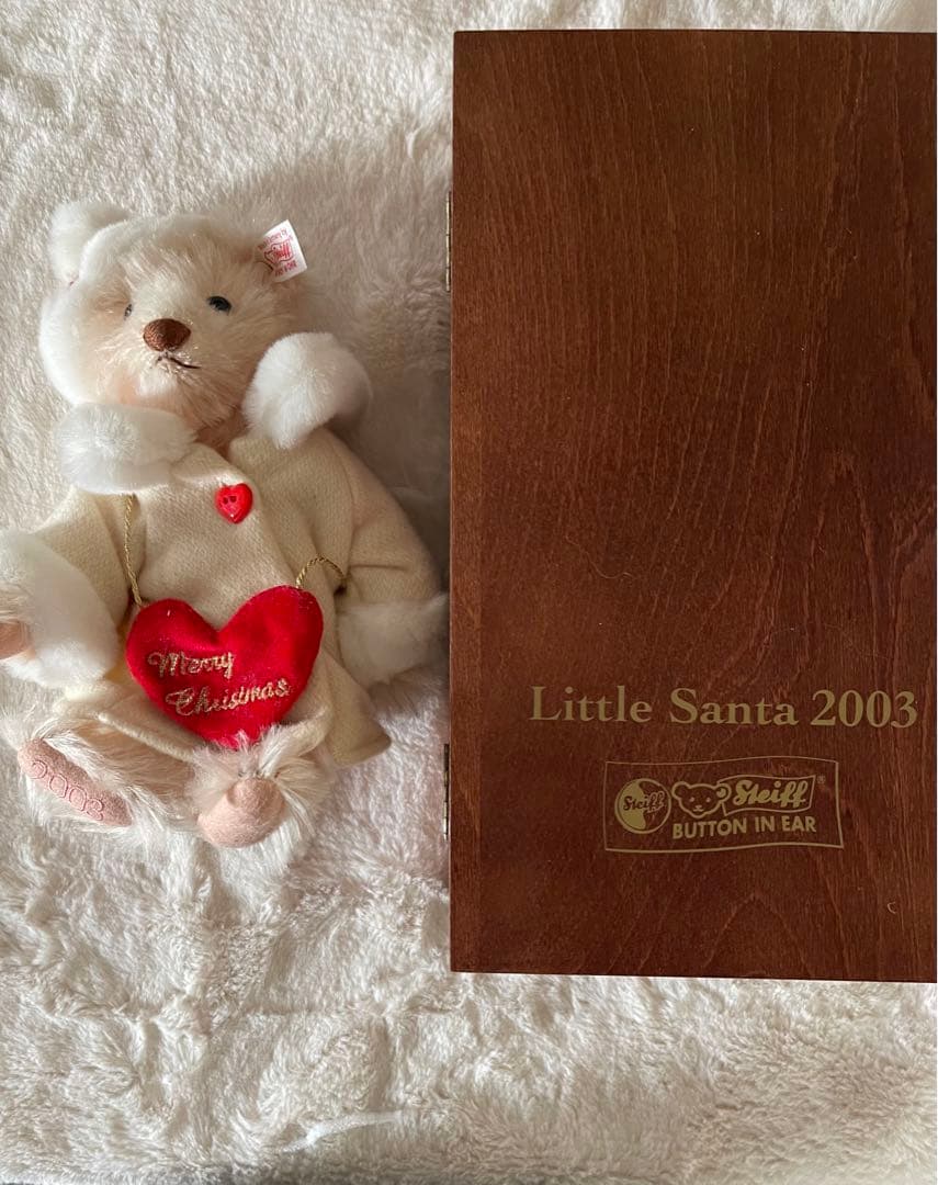 みかん　 シュタイフ　クリスマス +ハッピーバースデー　ぬいぐるみ2点