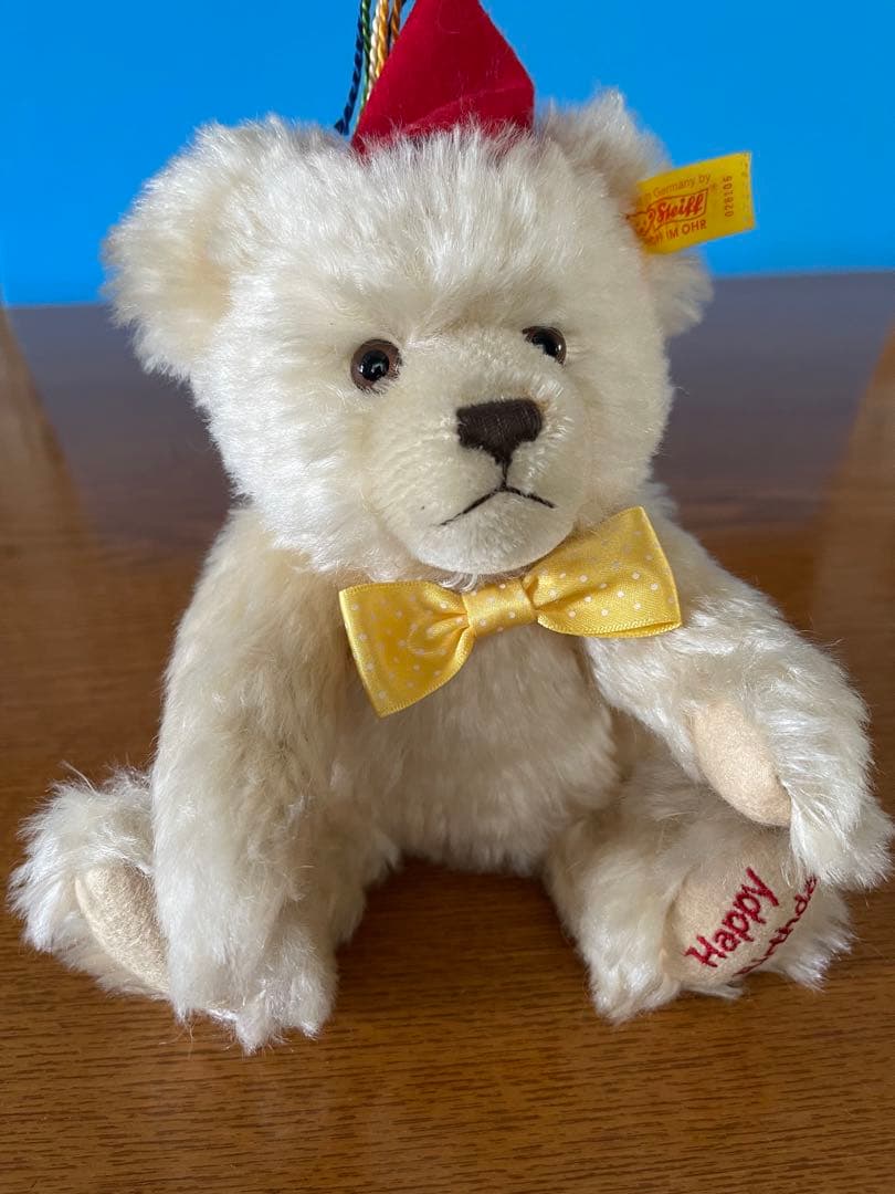 みかん　 シュタイフ　クリスマス +ハッピーバースデー　ぬいぐるみ2点
