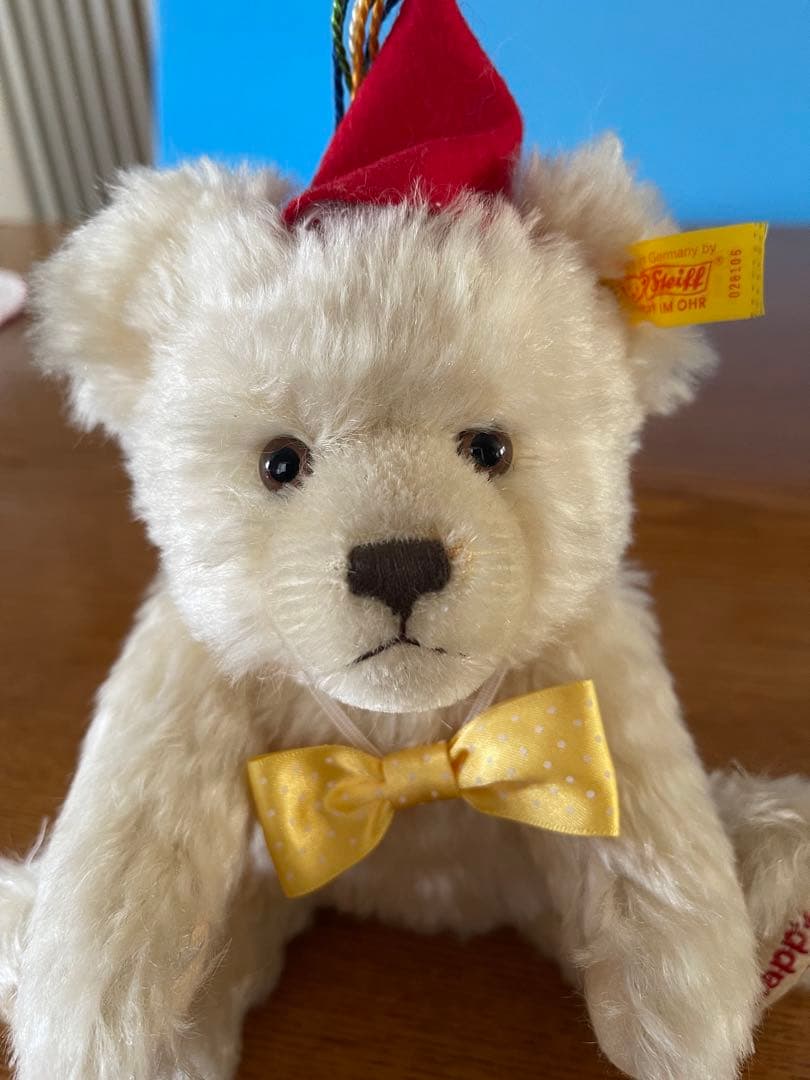 みかん　 シュタイフ　クリスマス +ハッピーバースデー　ぬいぐるみ2点