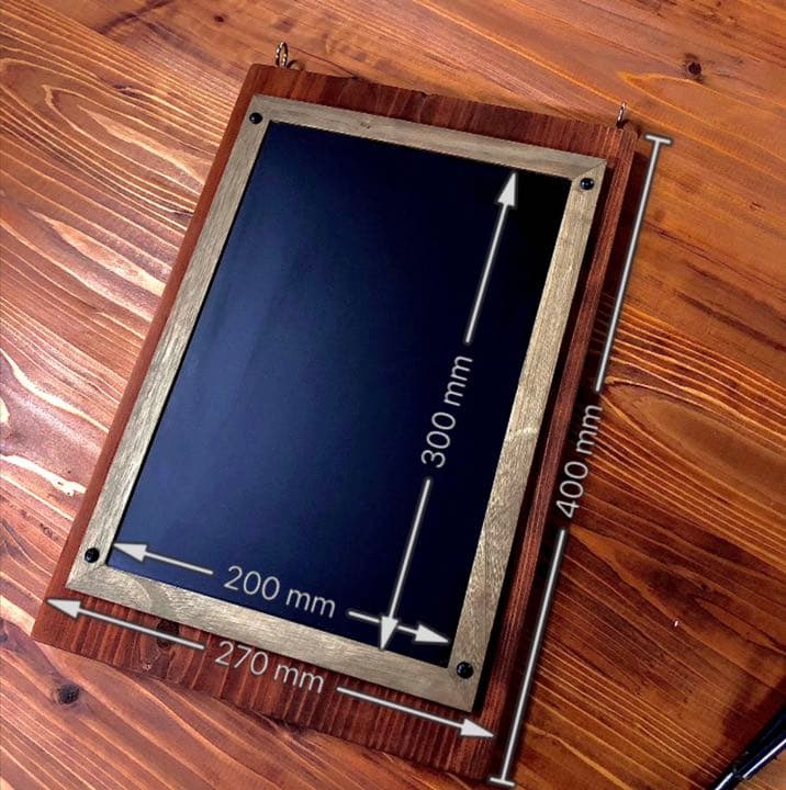 シャビー黒板　看板