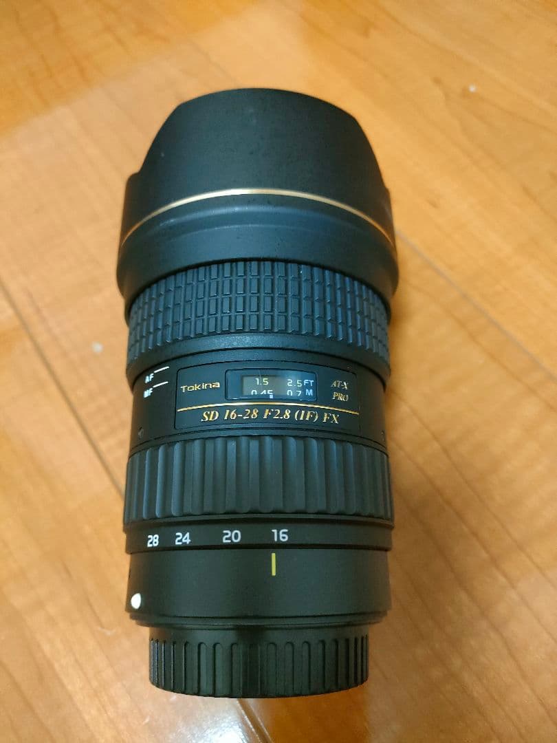 Tokina SD 16-28mm F2.8 ATX PRO（フルサイズ）