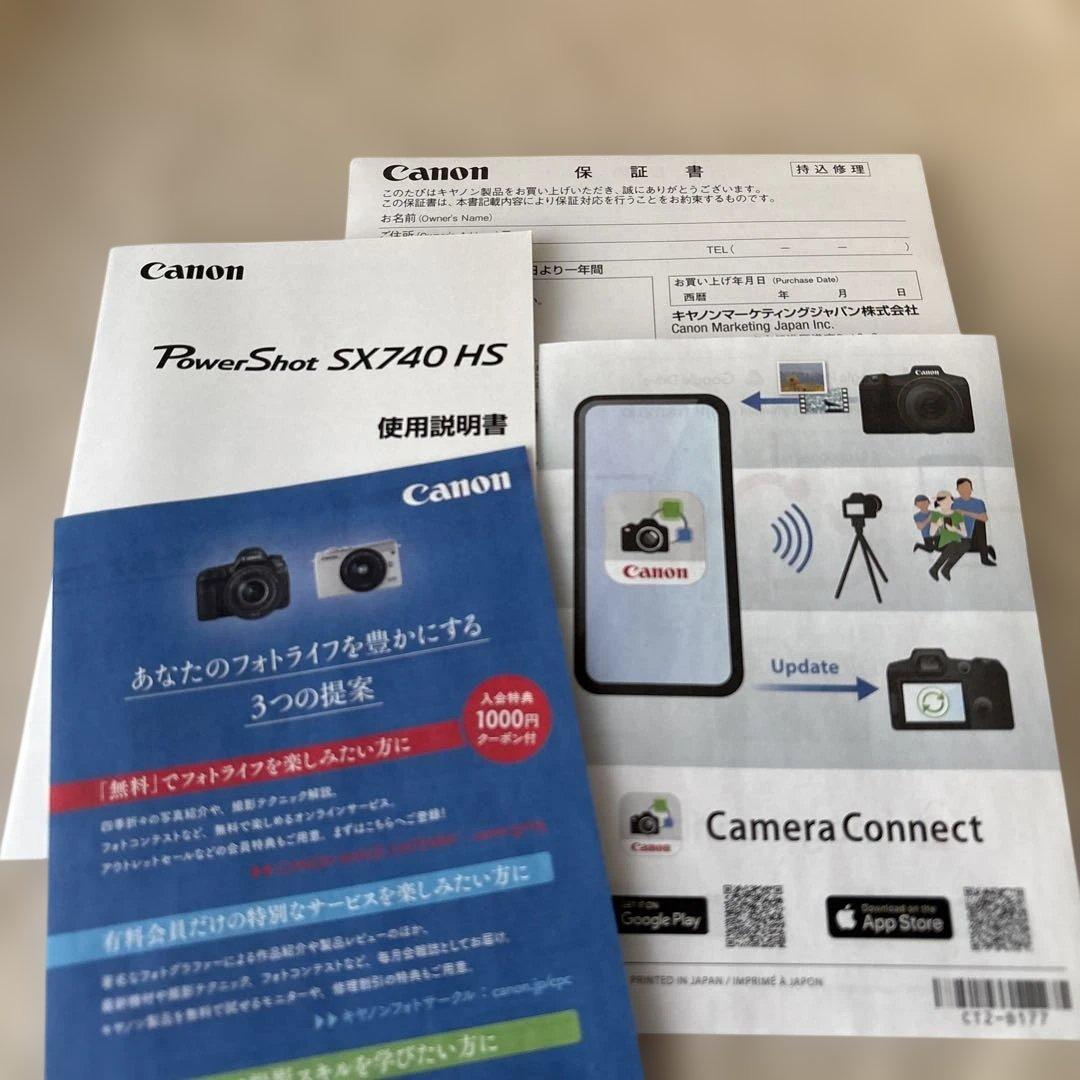 Canon SX740 HS 40倍ズーム デジタルカメラ