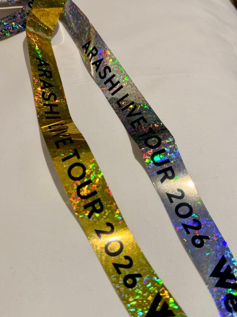ARASHI LIVE TOUR 2026 テープ2色セット