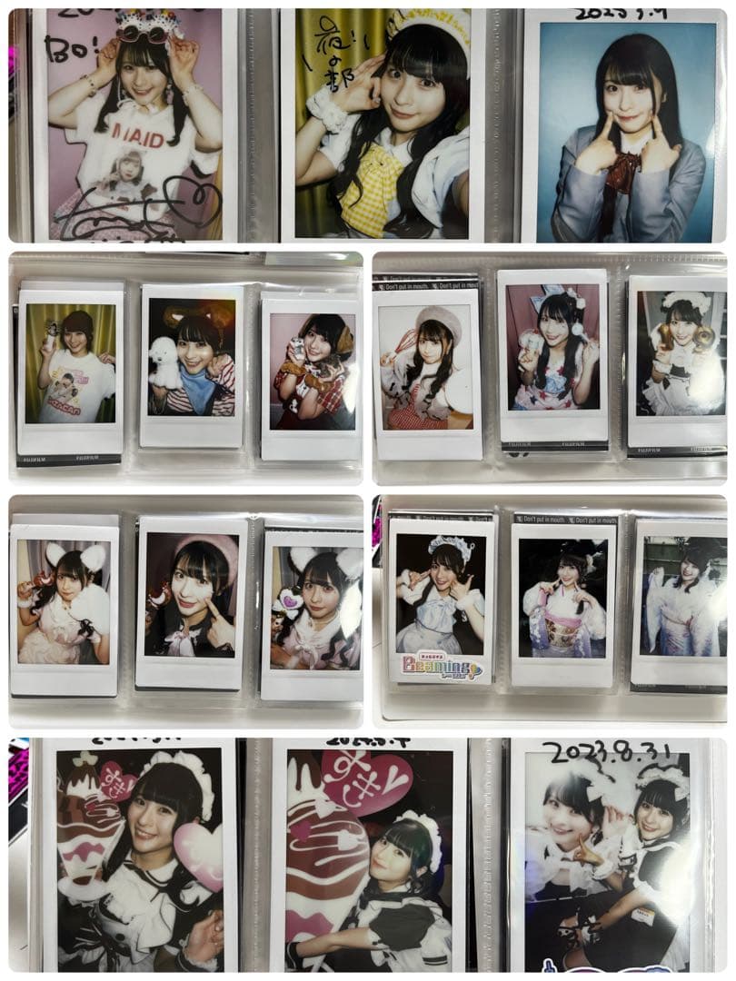 あっとほぉーむカフェ　ちあきゃん　ソロチェキ44枚セット【最終値下げ】