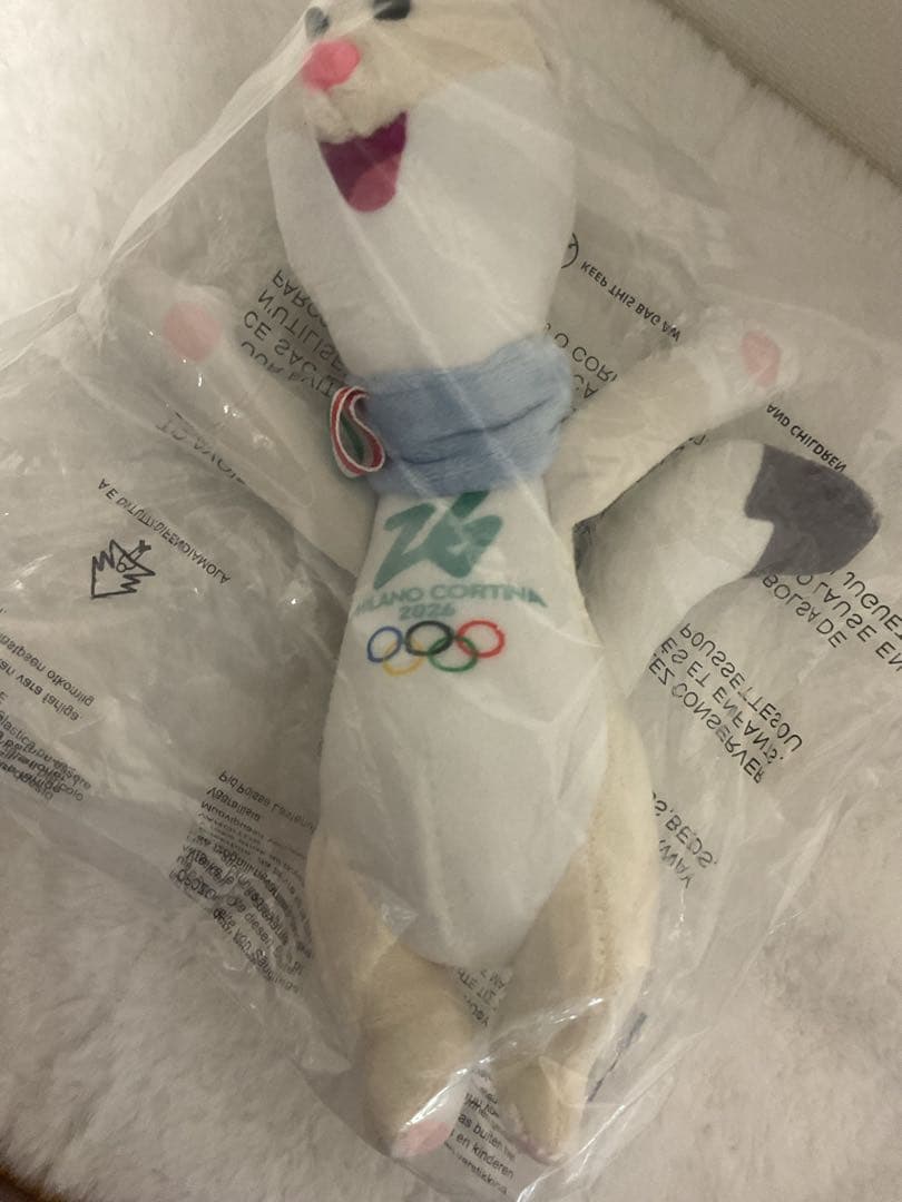 ミラノコルティナ2026 オリンピックTina ティナ ぬいぐるみ