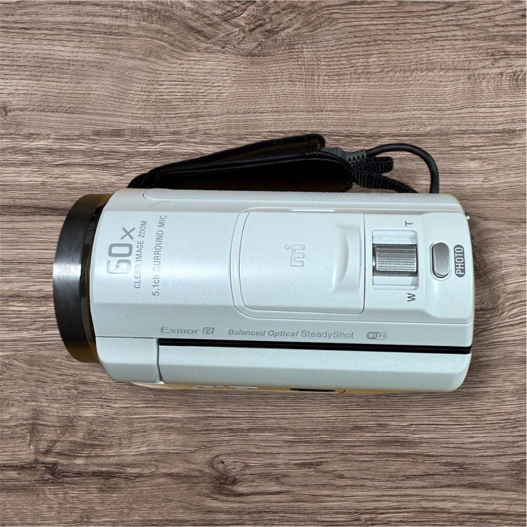 美品　ビデオカメラ　SONY ハンディカム　軽量カメラ　プロジェクター機能