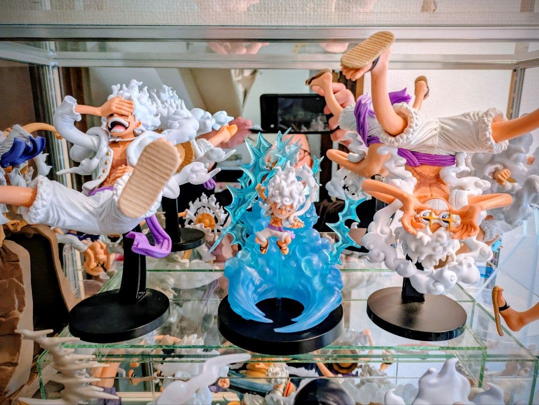 【美品】ワンピースフィギュア ルフィ ギア5 ニカだらけ23種まとめ売り