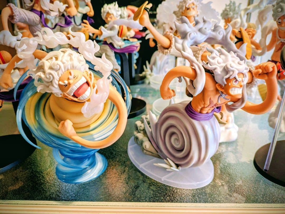 【美品】ワンピースフィギュア ルフィ ギア5 ニカだらけ23種まとめ売り