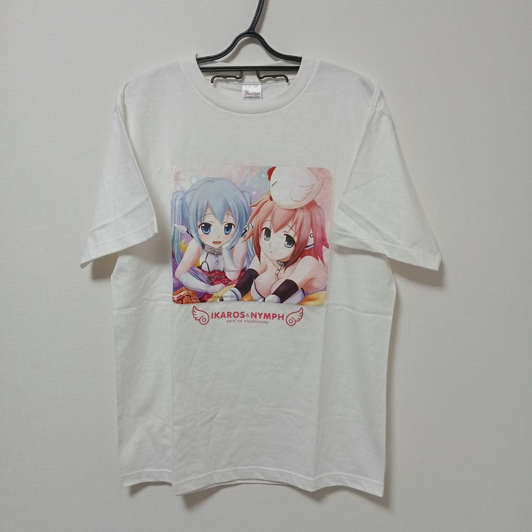 ☆ 10s そらのおとしもの イカロス＆ニンフ Tシャツ ☆