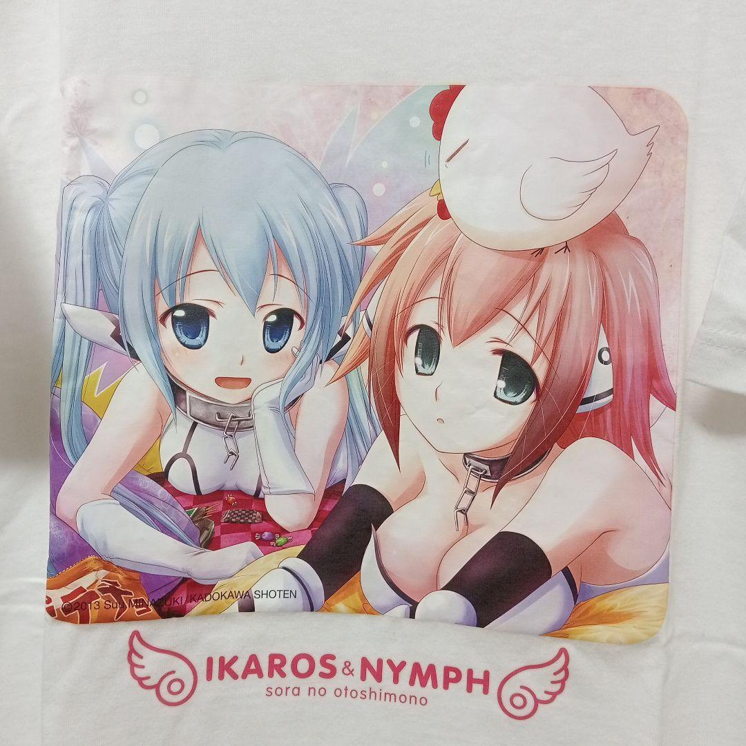 ☆ 10s そらのおとしもの イカロス＆ニンフ Tシャツ ☆