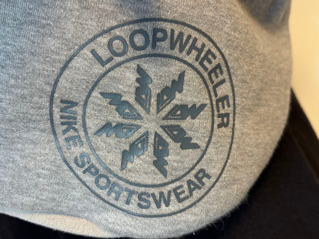 コラボ/ループウィラー/限定/NIKE/別注/ウエストバッグ/スウェット/グレー