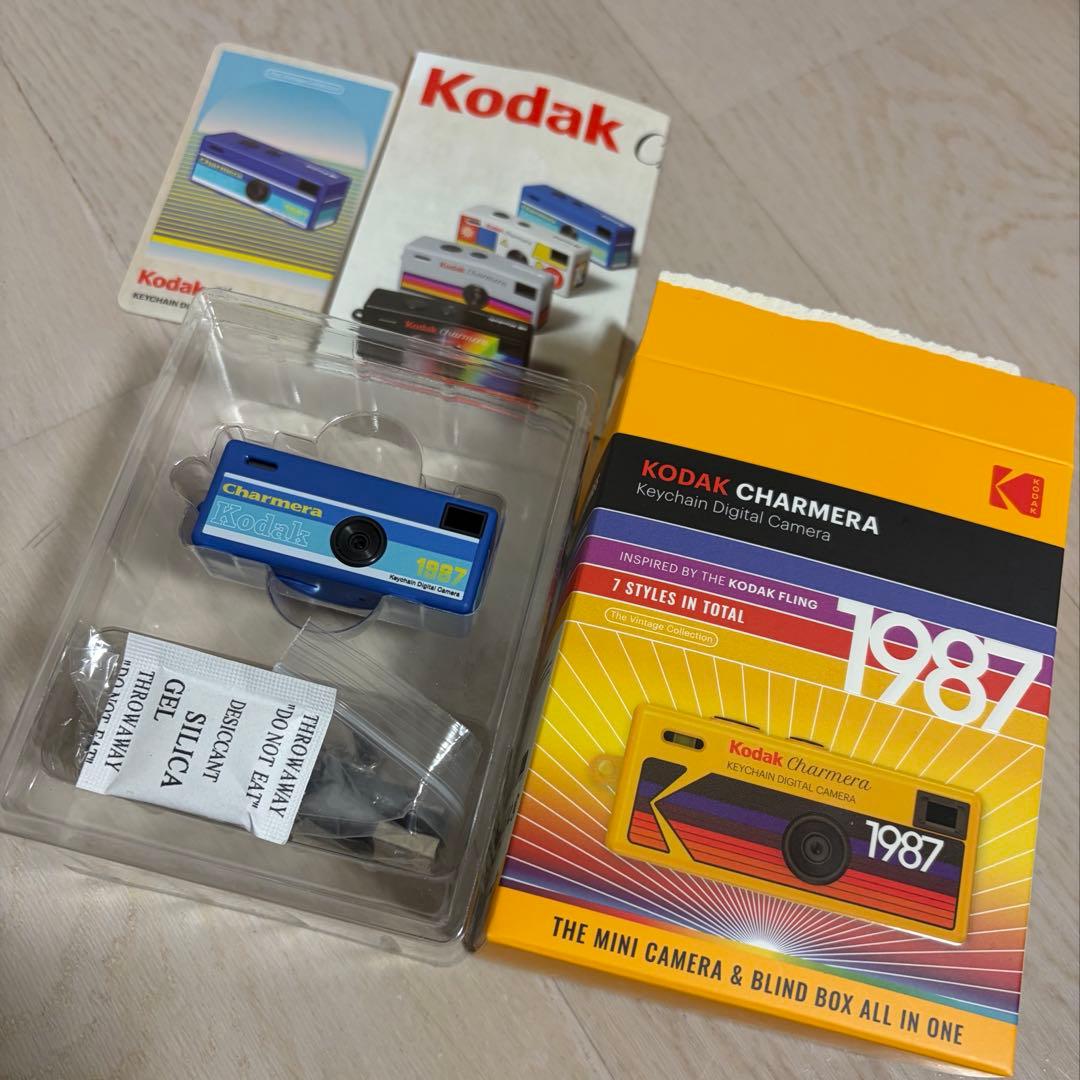 Kodak Charmera キーチェーン ブルー