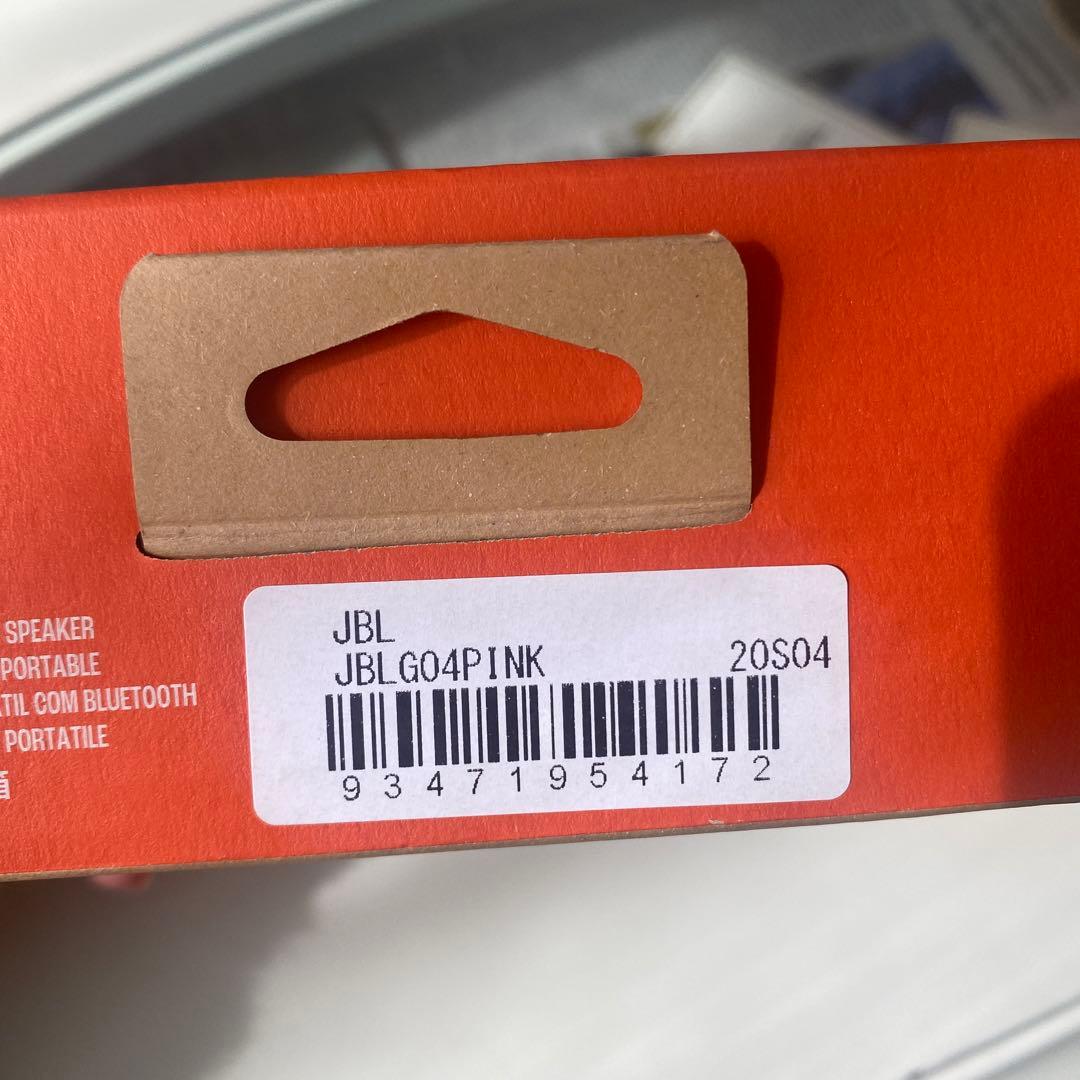 JBL GO4 ワイヤレススピーカー ピンク