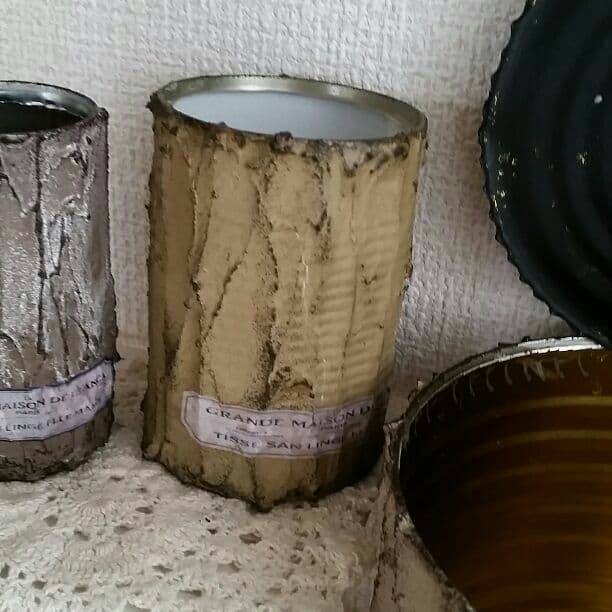 SOLD OUT m(__)m　木モチーフ　リメイク缶　3個セット