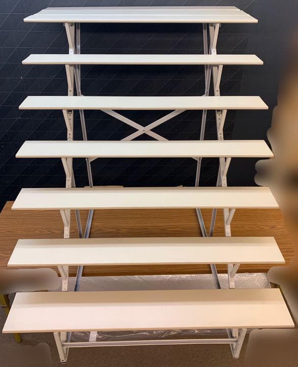 7-35 7段飾り 35号 スチール段　雛人形　J121743　雛飾り　棚　飾台