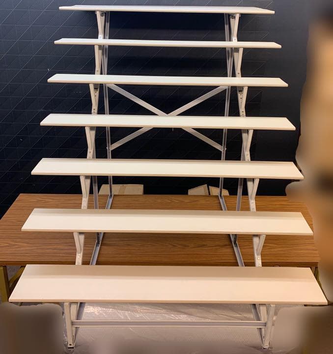 7-35 7段飾り 35号 スチール段　雛人形　J121743　雛飾り　棚　飾台