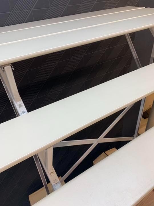 7-35 7段飾り 35号 スチール段　雛人形　J121743　雛飾り　棚　飾台