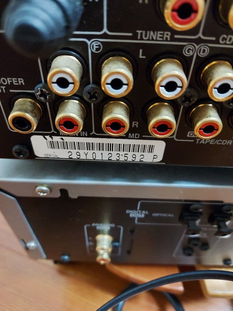 ONKYO　ミニコンポ　セット　シルバー　T-433 　A-933 　C-733