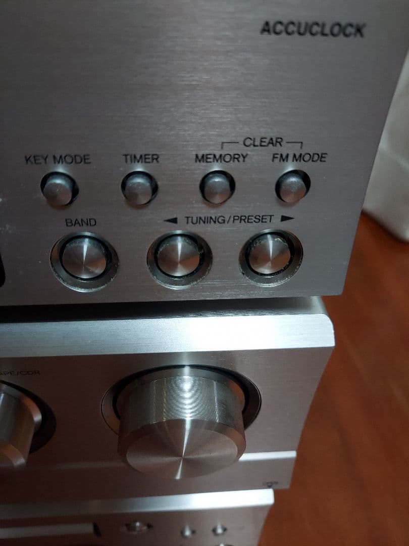 ONKYO　ミニコンポ　セット　シルバー　T-433 　A-933 　C-733