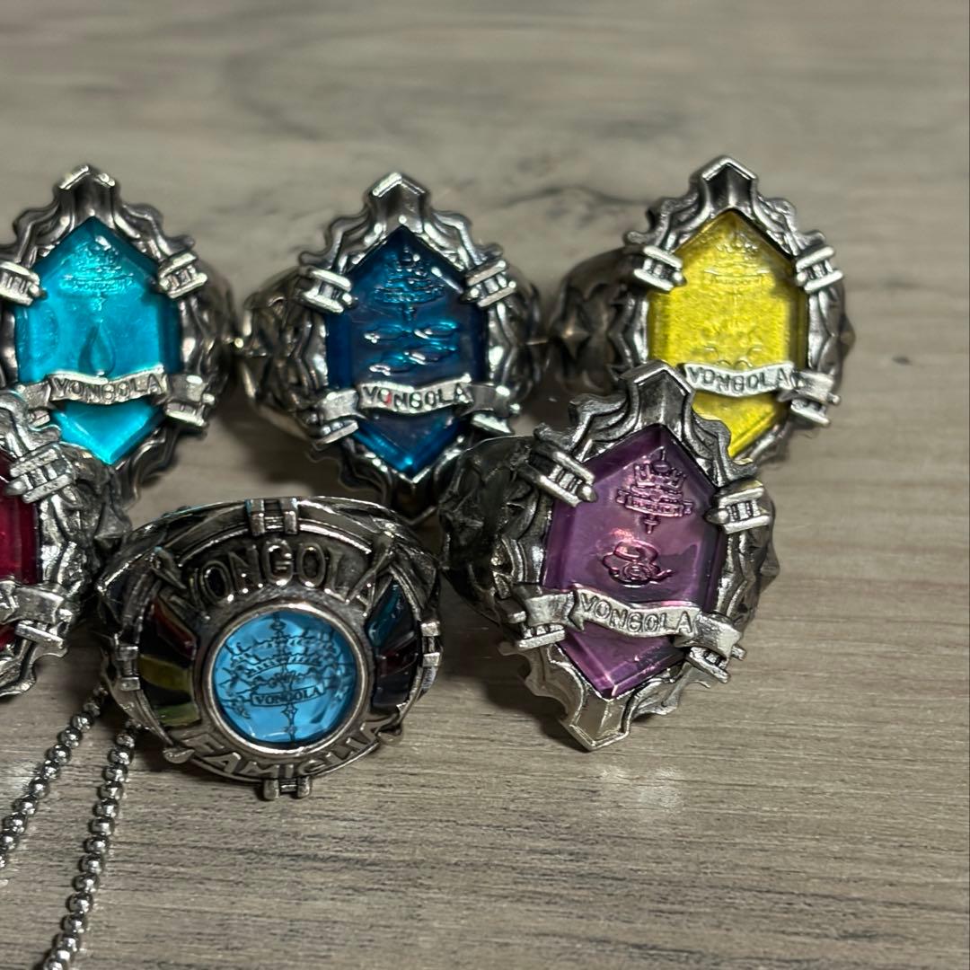 家庭教師ヒットマンREBORN ニューボンゴレリングコンプ 全種 大空 雲②