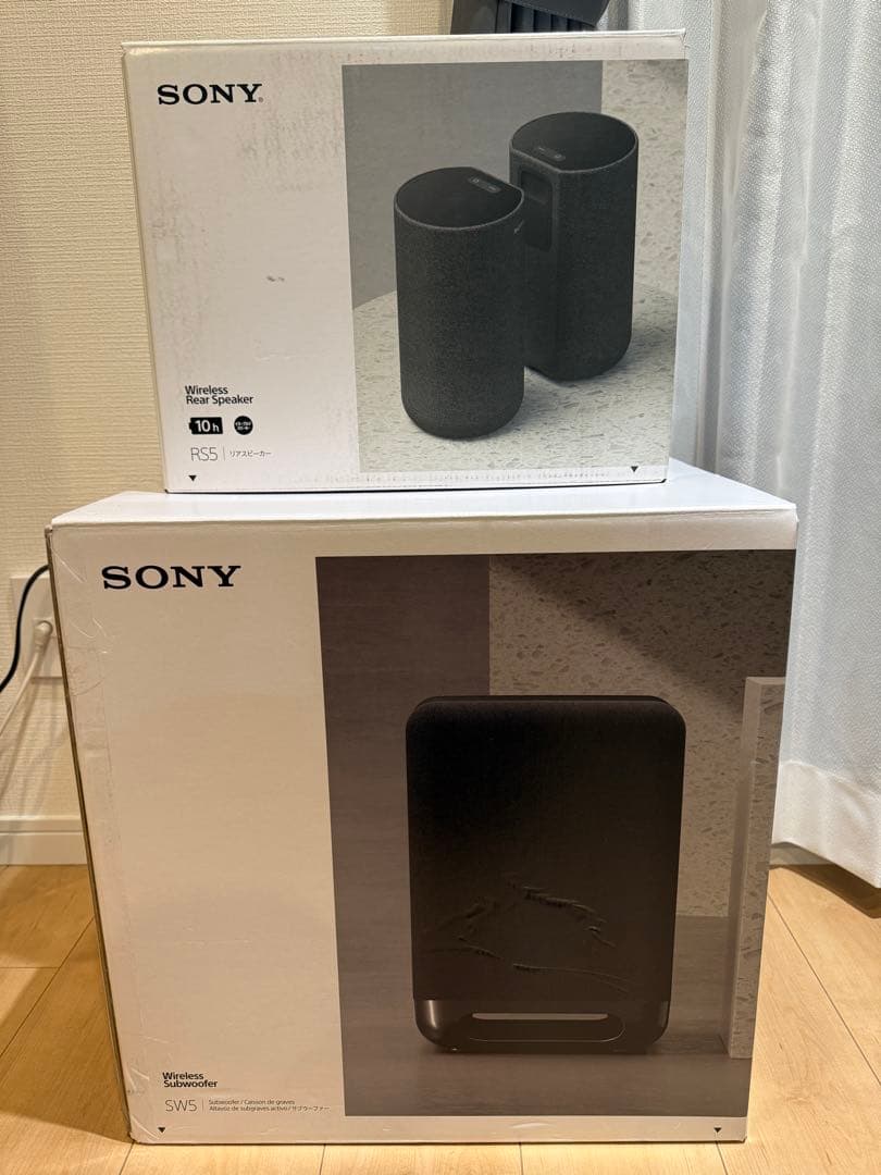 【美品】Sony SA-RS5 & SA-SW5 セット