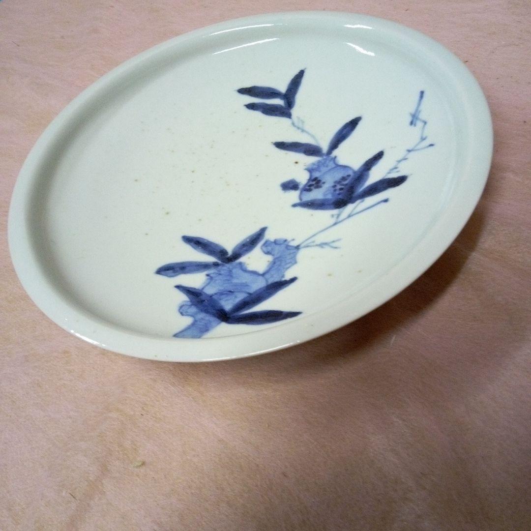 初期伊万里　染付　古美術　古道具　骨董品　柘榴図文様