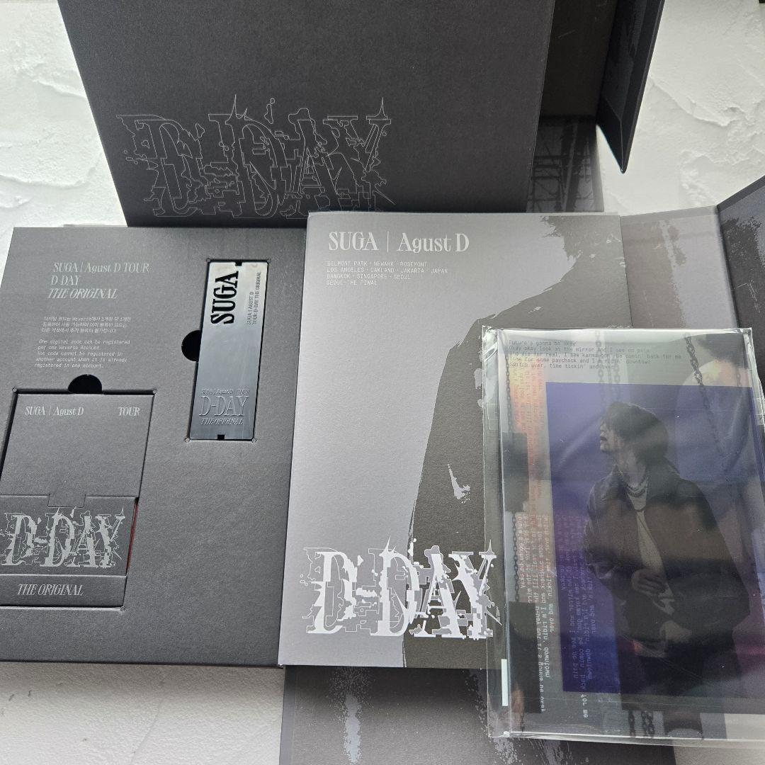 【デジコ未使用】SUGA Agust D D-DAY THE ORIGINAL