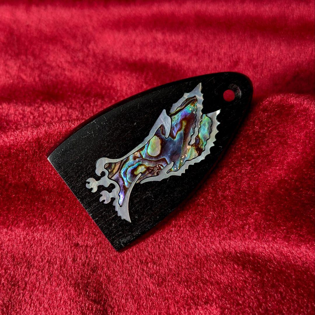 PRS　エボニー製　フレームドイーグル トラスロッドカバー OUNSTOWM