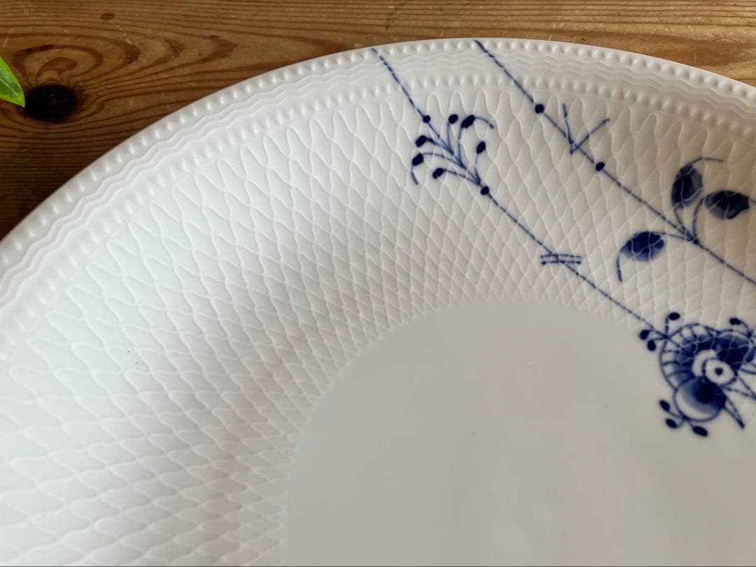 ロイヤルコペンハーゲン　ブルーパルメッテ　26ディナープレート×2