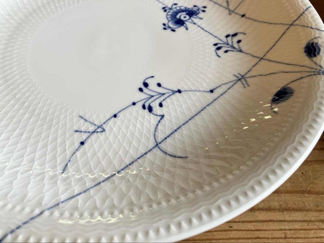 ロイヤルコペンハーゲン　ブルーパルメッテ　26ディナープレート×2