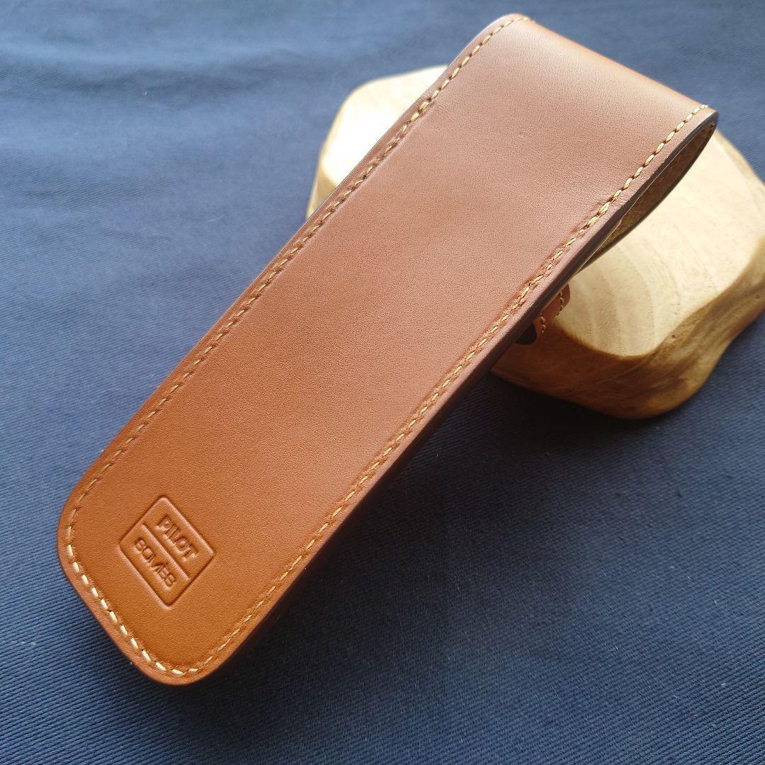 SOMES×PILOT★本革ペンシース2本差