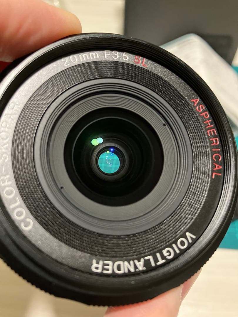レンズ(単焦点) voigtlander color skopar 20mm f3.5 SL