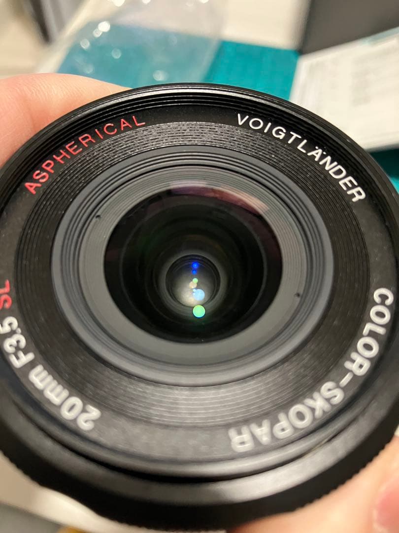 レンズ(単焦点) voigtlander color skopar 20mm f3.5 SL