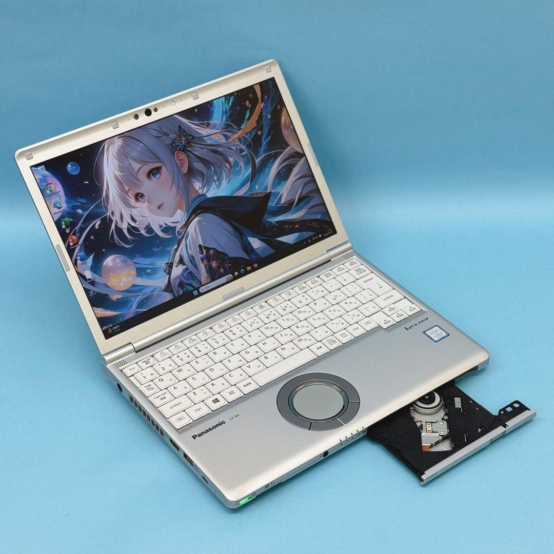 877 DVD搭載 レッツノートSV8 i5 第8世代 8GB office