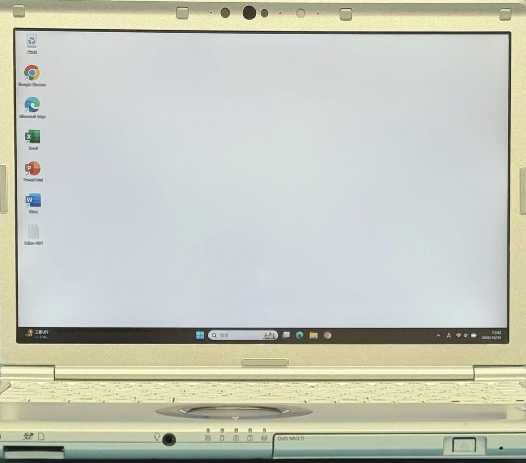 877 DVD搭載 レッツノートSV8 i5 第8世代 8GB office