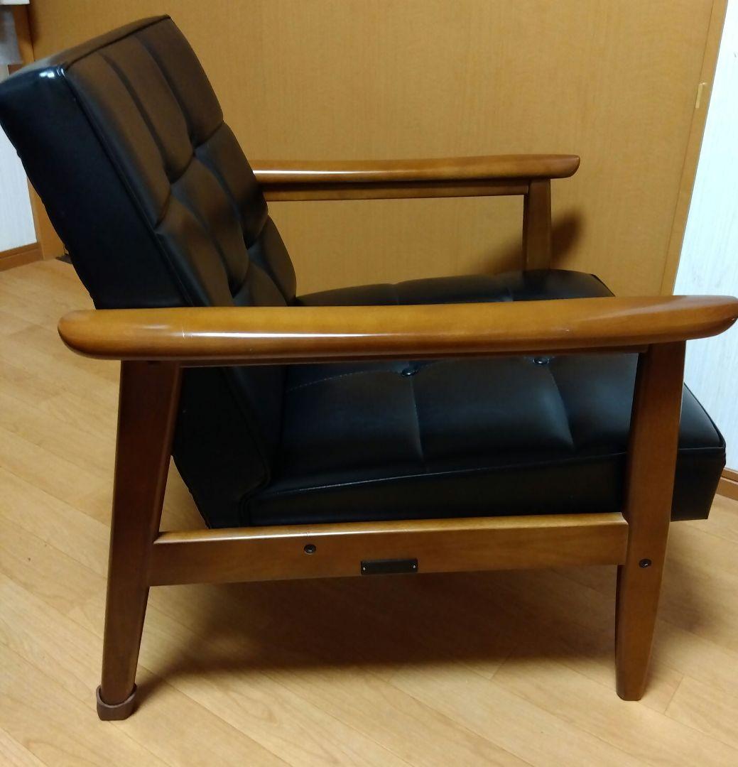 カリモク60Kチェア　1シーター　スタンダードブラック