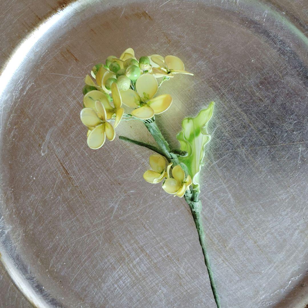 桜、藤の花　アメリカンフラワー（ディップフラワー）