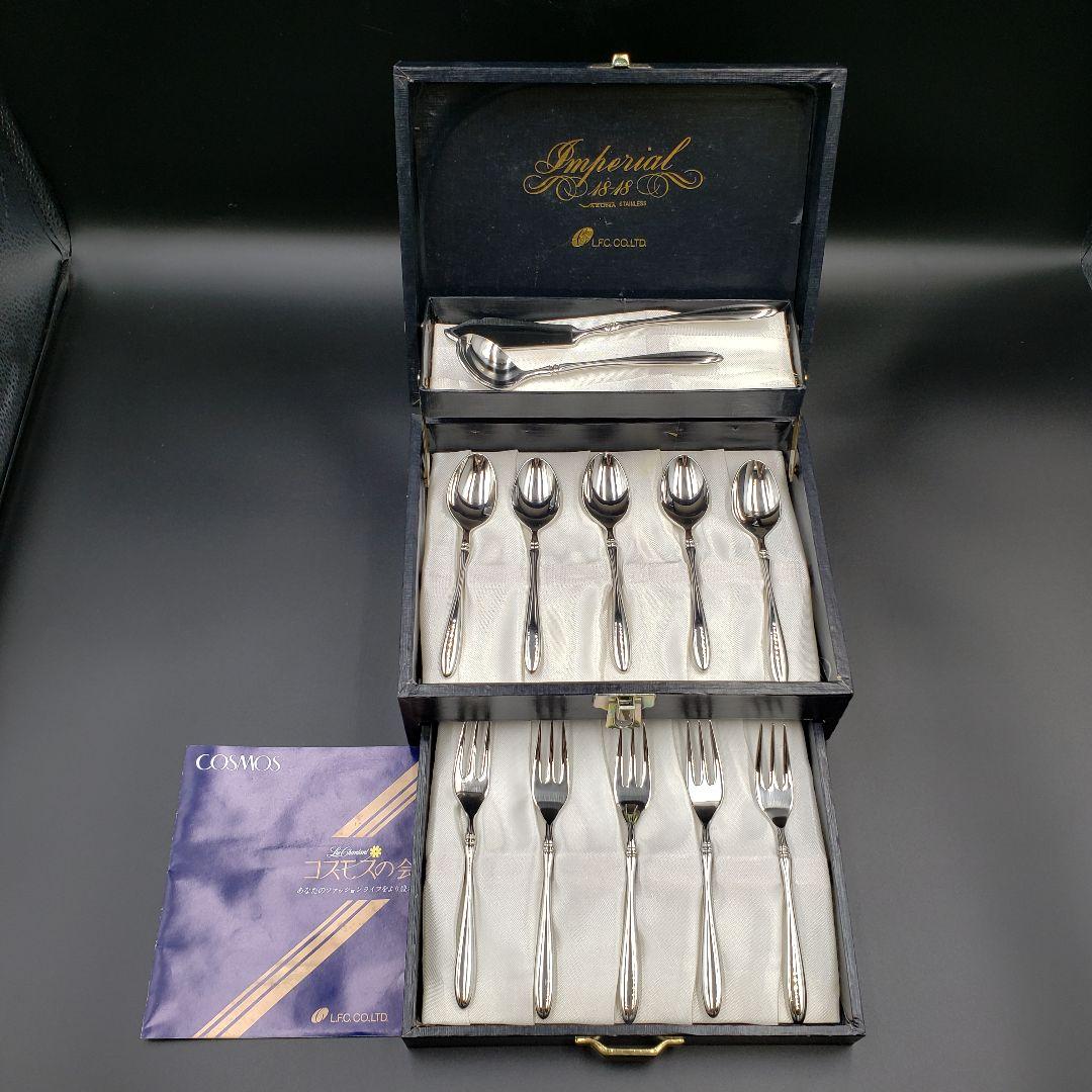 【最高級】AZUMA  インペリアル 18-18 カトラリーセット 12pcs