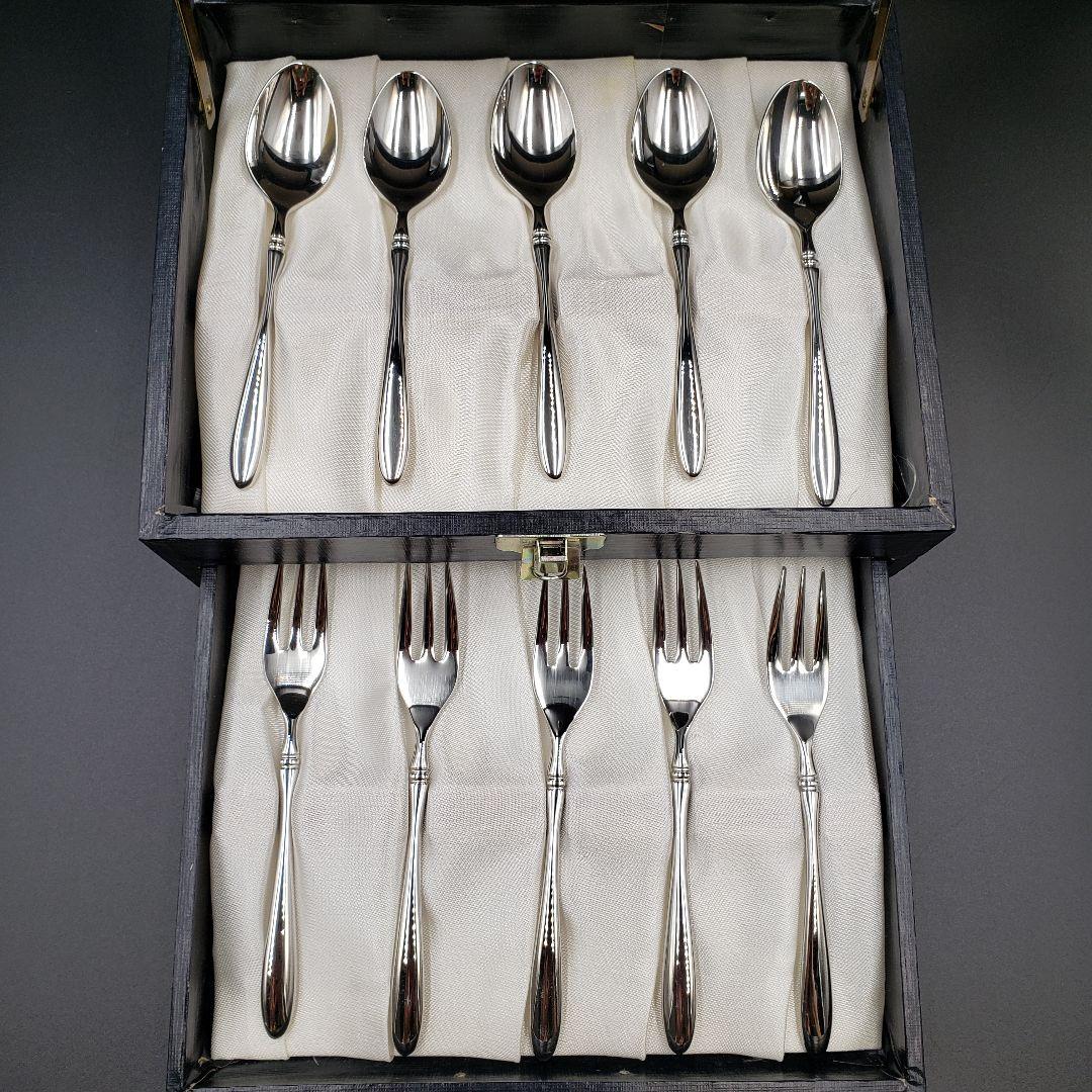 【最高級】AZUMA  インペリアル 18-18 カトラリーセット 12pcs