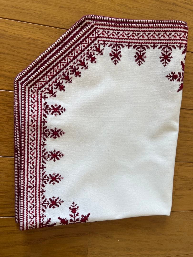 【モロッコ王室御用達】刺繍ランチョンマット＆ポットカバーセット