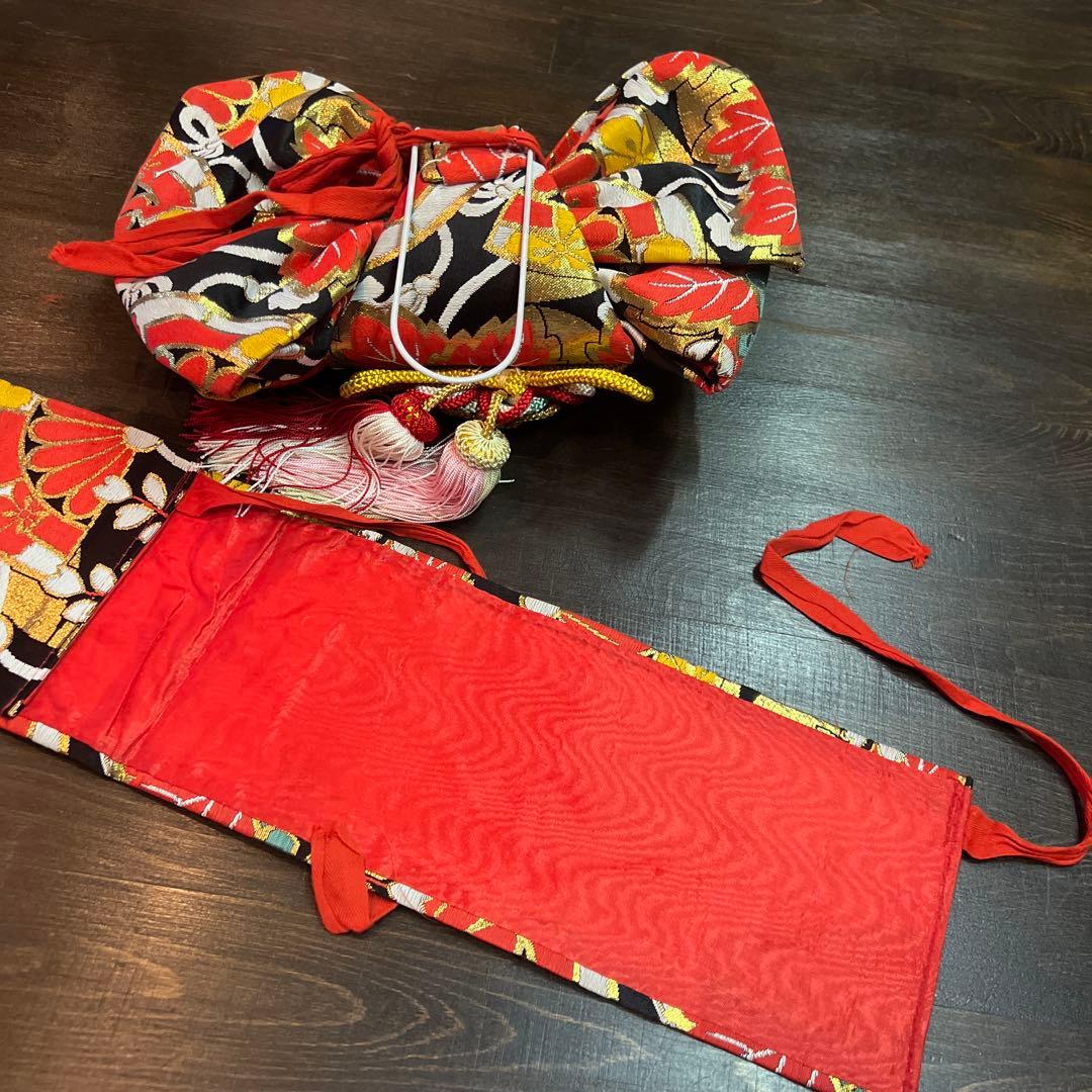 アンティーク 七五三 大正ロマン ハイカラ コーディネート 着物 フルセット正絹