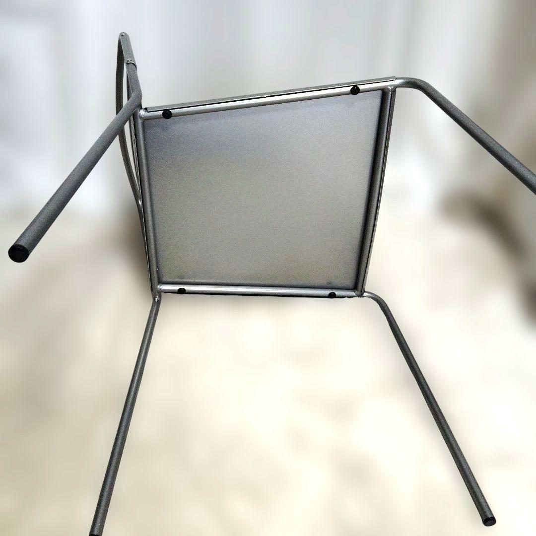 シンプルチェア　スチール