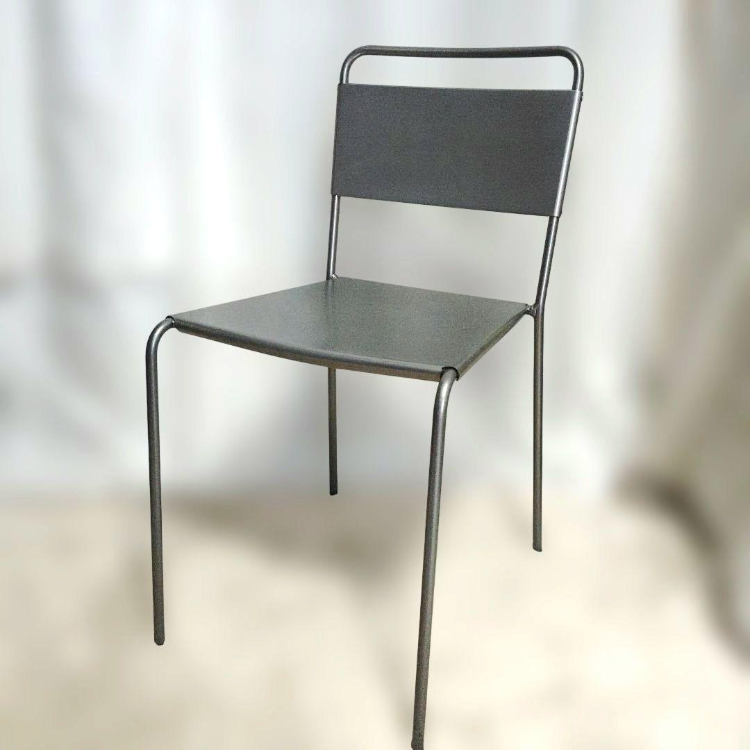 シンプルチェア　スチール