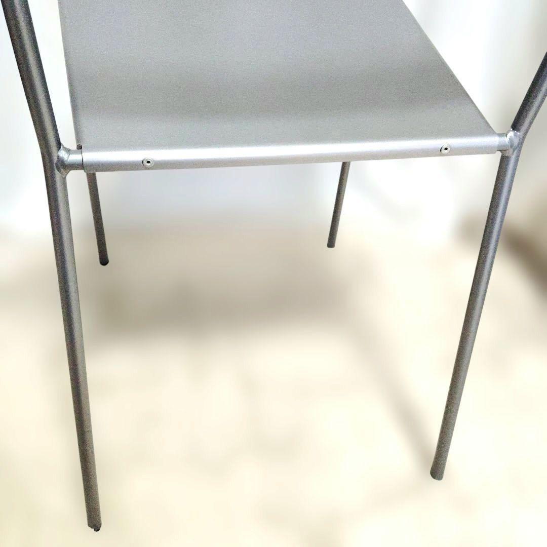 シンプルチェア　スチール