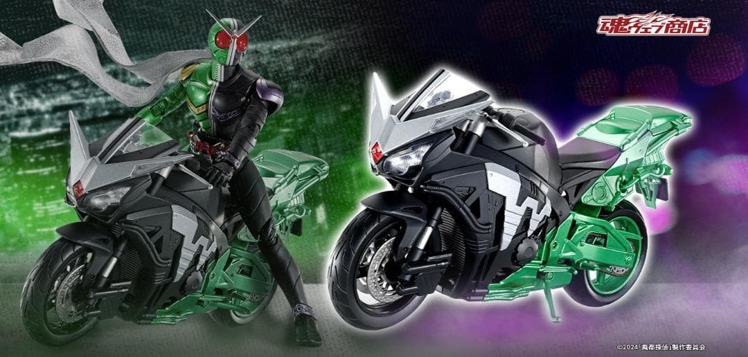 真骨彫製法 仮面ライダーW サイクロンジョーカー＋ハードボイルダー