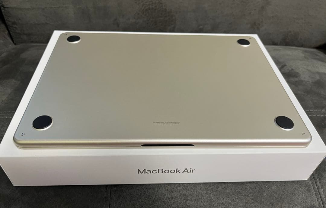 【本日限定値下げ✨】13インチMacBook Air 512GB スターライト