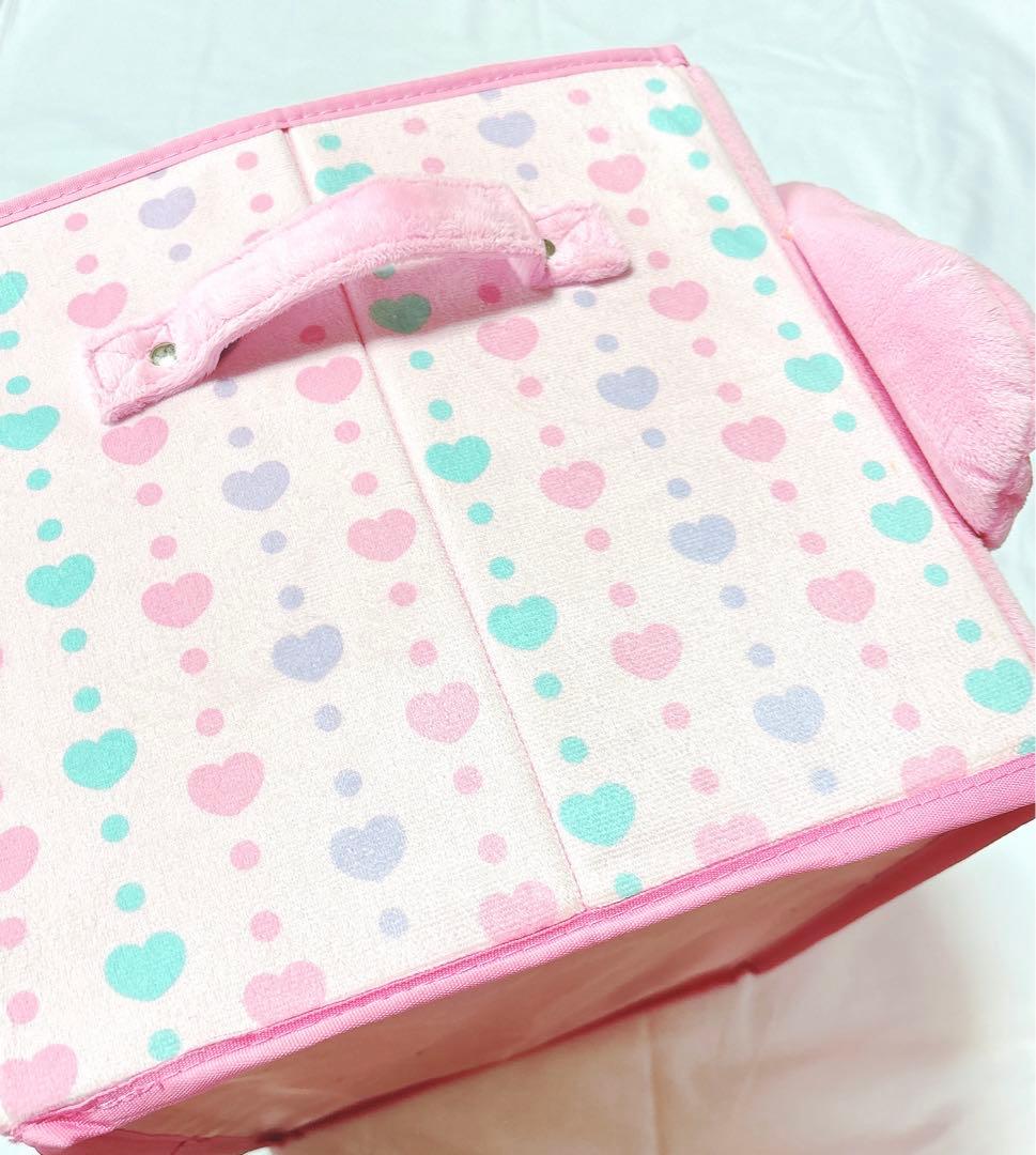 2011 平成サンリオ マイメロ 折りたたみ収納ボックス　♡平成レトロ