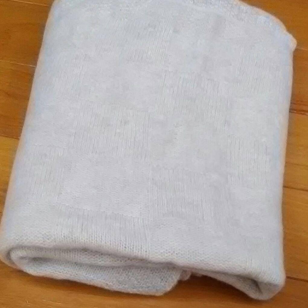 カシミヤ混ブランケット イヤシヤ 値下げ