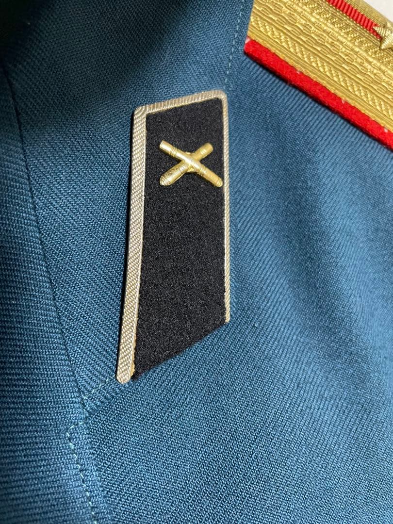 ソ連軍放出品 陸軍将校礼装制帽+ジャケットセット　軍帽 帽章 ロシア軍 軍服